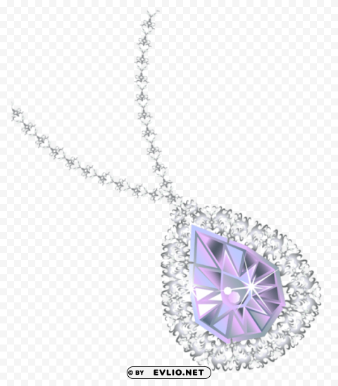 diamond necklacepicture Transparent Background PNG Isolated Graphic