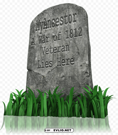 gravestone Transparent Background Isolated PNG Art