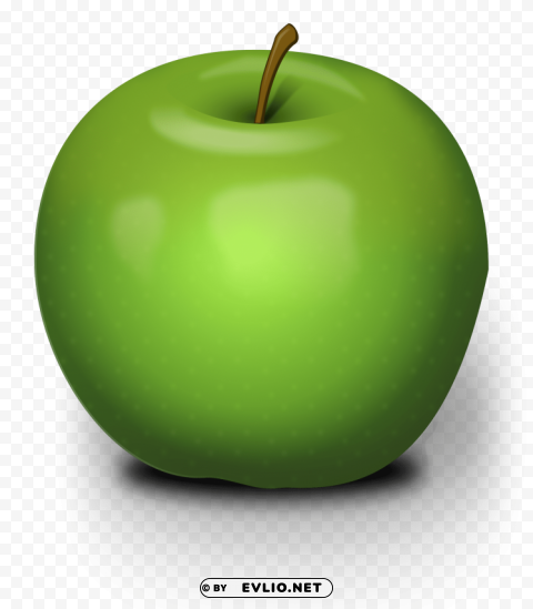 green apple PNG with transparent background free clipart png photo - 55529887