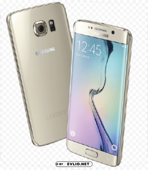 samsung galaxy s6 edge HighQuality Transparent PNG Element