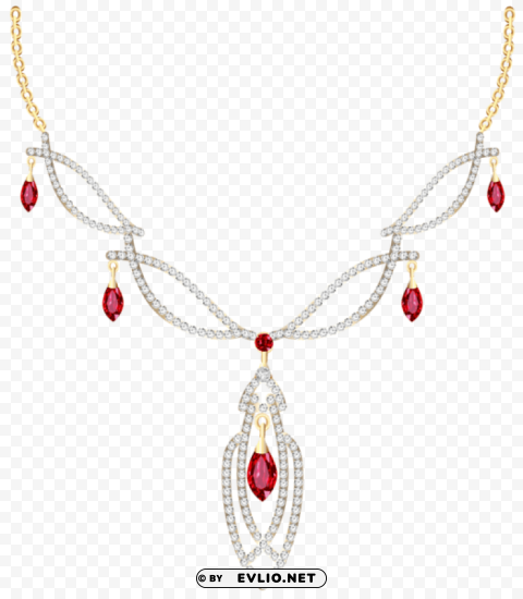 golden necklace with diamonds PNG files with no backdrop pack