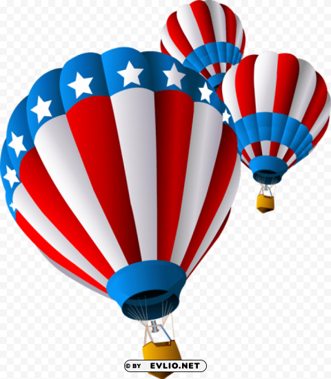 Air Balloon Isolated Design Element In HighQuality Transparent PNG