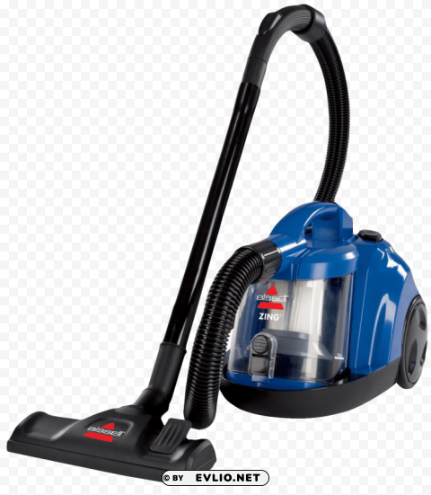 blue vacuum cleaner Transparent background PNG images selection