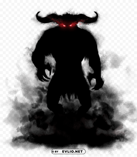 demon Clean Background Isolated PNG Image