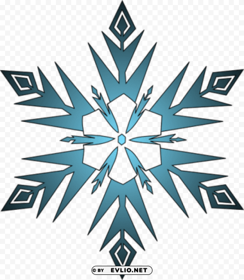 frozen elsa snowflake design PNG transparent images bulk