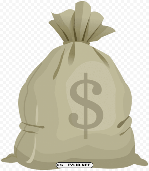 Money Bag PNG Image With Transparent Isolated Graphic