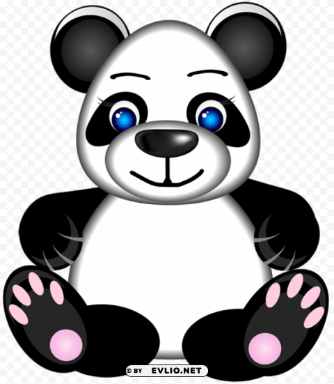 Panda Transparent PNG Graphics Library