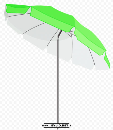 green beach umbrella Clear PNG pictures free