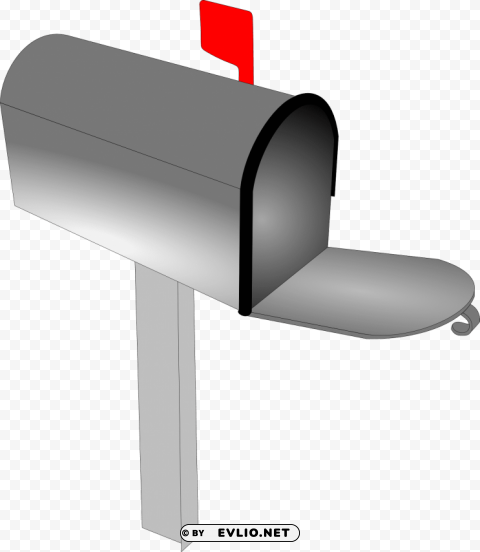 mailbox Clean Background Isolated PNG Graphic