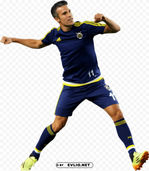 robin van persie Transparent PNG Graphic with Isolated Object