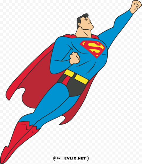 superman PNG Isolated Subject with Transparency