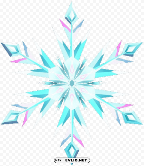 copo de nieve frozen PNG format with no background