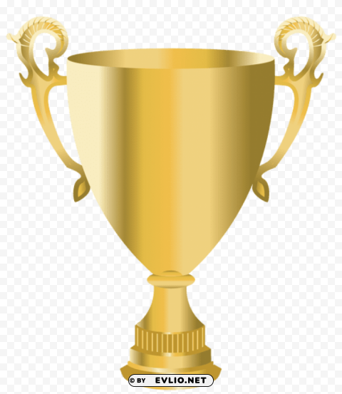 golden cup trophy PNG transparent designs
