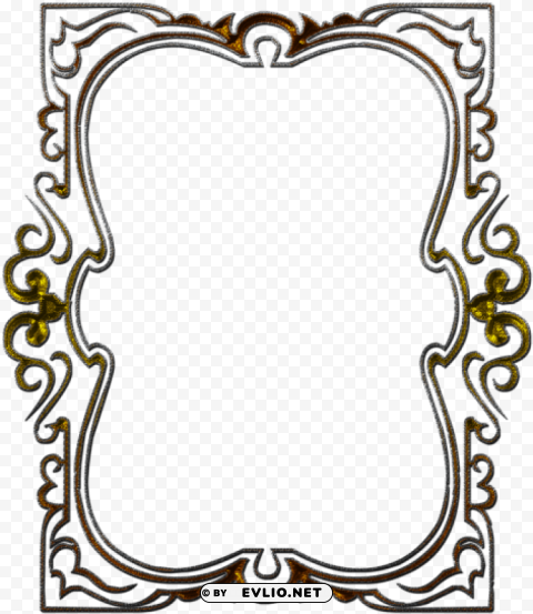 laser cut frame PNG image with no background