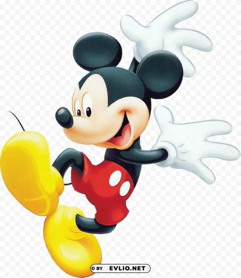 mickey mouse happy PNG Image Isolated with Transparent Detail clipart png photo - 7735c2d4