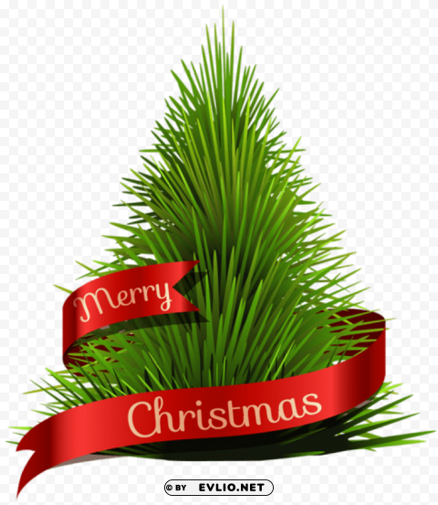 transparent merry christmas tree PNG images free