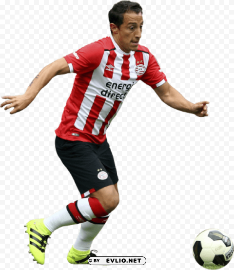 Andres Guardado PNG Image With Transparent Isolated Graphic