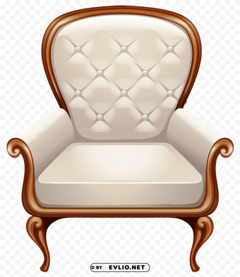 arm chair Clear Background PNG with Isolation