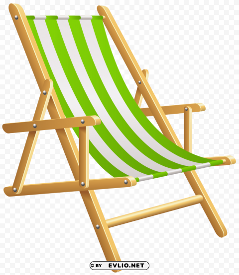 beach chair PNG transparent pictures for projects