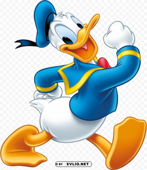 donald duck ClearCut PNG Isolated Graphic
