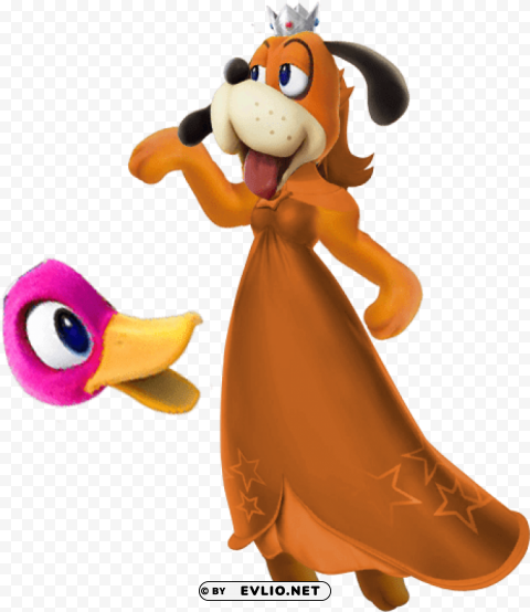 duck hunt dog with bayonetta legs PNG graphics with transparency