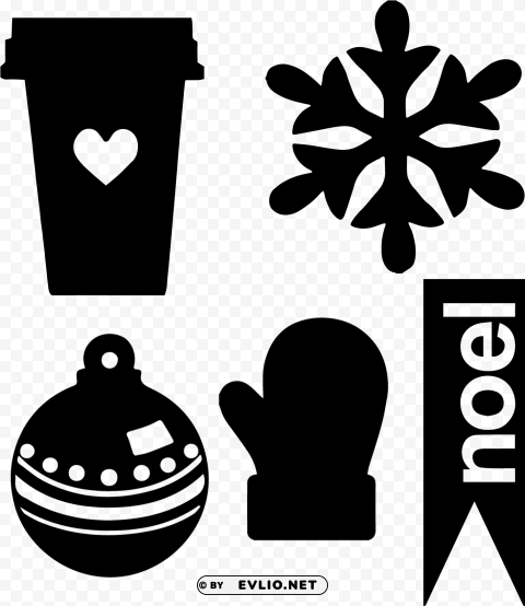 icture transparent stock silhouette clip art at getdrawings - woodworking christmas ornaments scroll saw PNG with Isolated Object