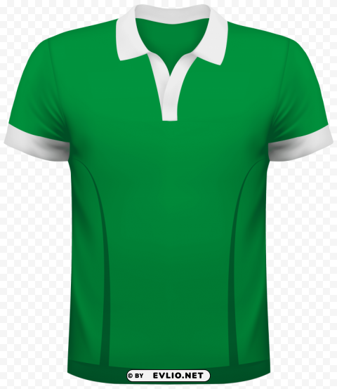 male green blouse Isolated Character in Transparent PNG