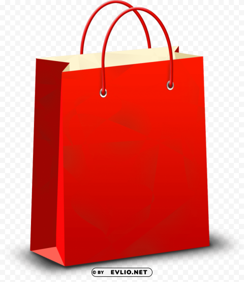 red shopping bag PNG files with no backdrop pack