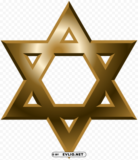 star of david PNG with transparent overlay