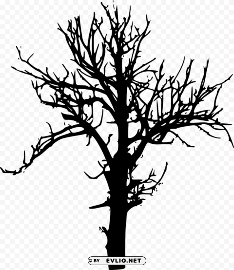 Transparent tree silhouette PNG Graphic with Isolated Design PNG Image - ID 00efc4ad