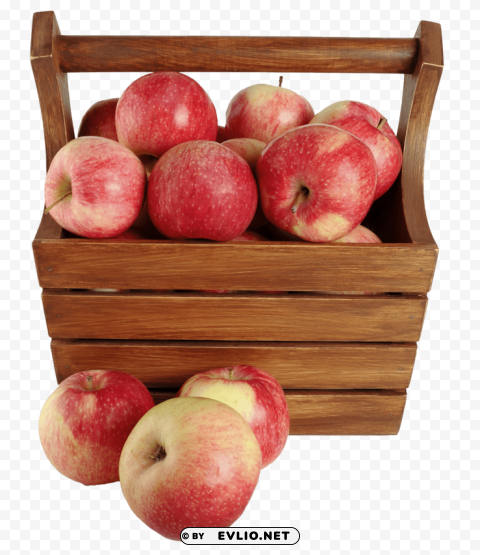 Apple In Basket High-quality Transparent PNG Images Comprehensive Set