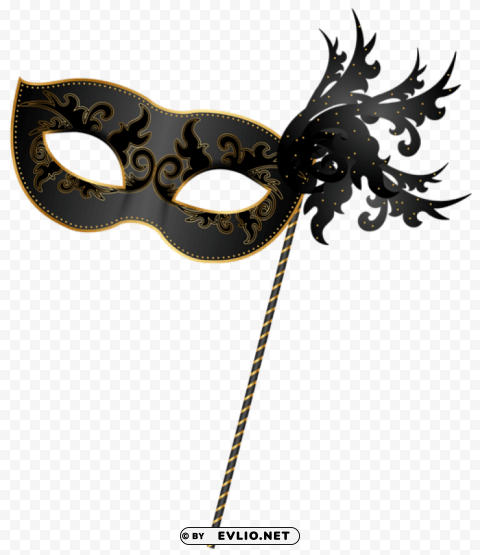 Carnival Mask Isolated PNG On Transparent Background