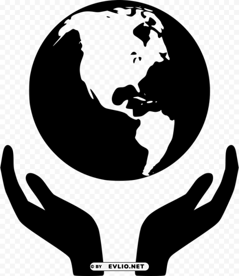 Hands Holding The World Clear PNG Graphics