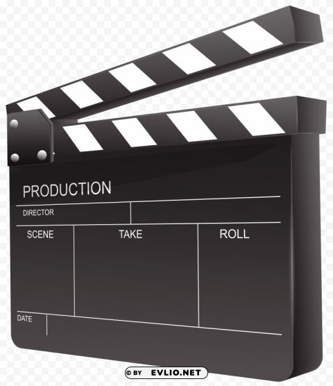 Clapboard PNG Images With Clear Cutout