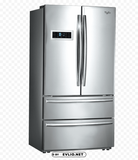 Clear american fridge PNG images for advertising PNG Image Background ID f71a1c66