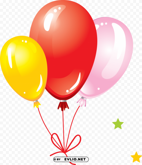 Balloon Isolated Item On Transparent PNG Format