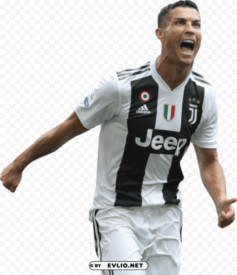 cristiano ronaldo Isolated Character on Transparent PNG