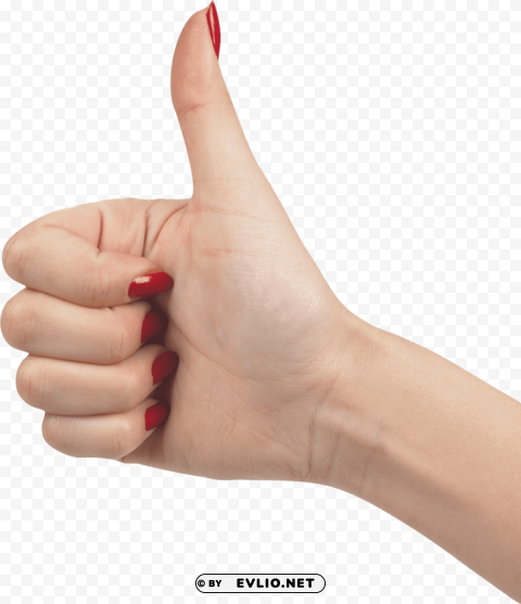 one finger hand Clear image PNG