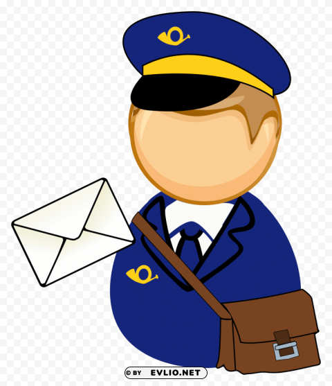 postman PNG images with high transparency