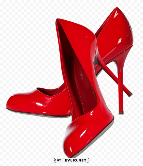 Red Women Shoe PNG Cutout