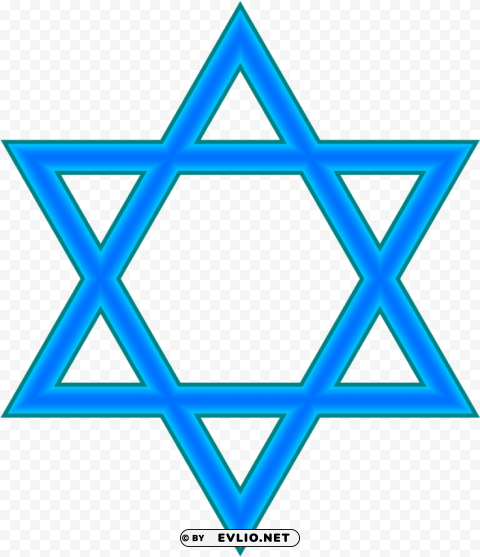 star of david PNG Illustration Isolated on Transparent Backdrop