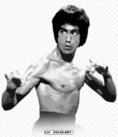bruce lee PNG images for printing
