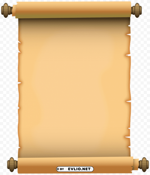 scroll paper PNG Image with Isolated Subject