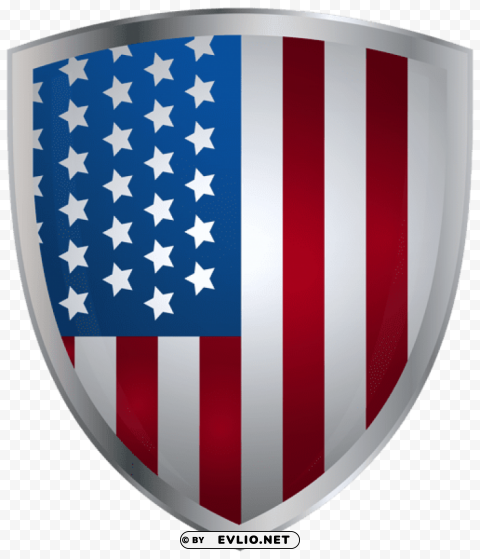 usa flag decor Isolated Item on Transparent PNG Format