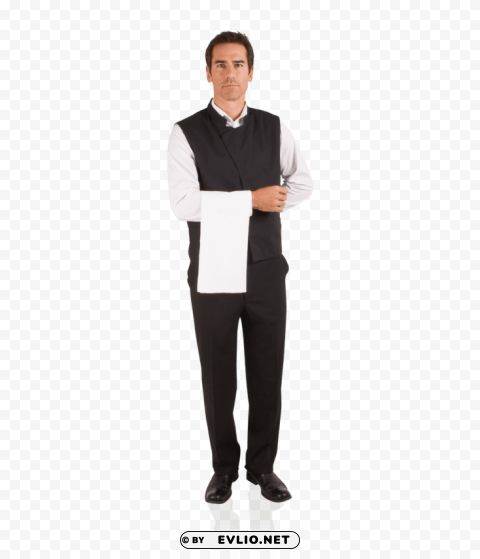 waiter Free PNG images with alpha channel