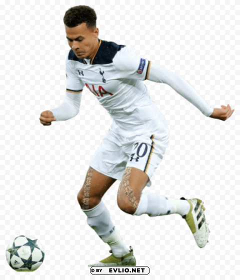 dele alli PNG Isolated Object with Clear Transparency