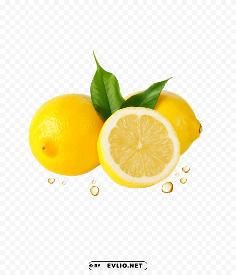 lemon Isolated Illustration on Transparent PNG