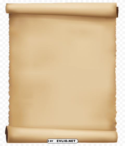 papyrus paper PNG with transparent backdrop