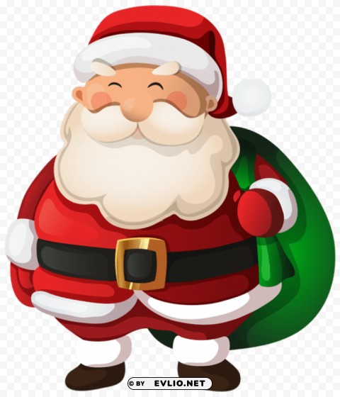 santa claus Transparent Background PNG Isolated Item