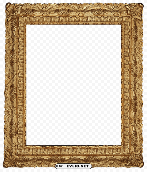 vertical classic frame Isolated Illustration on Transparent PNG